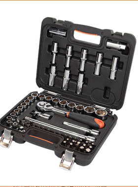 钢盾工具SHEFFIELD 58件12.5系列公制套筒维修组套 S010058