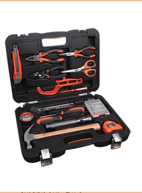 钢盾S022005 家用工具箱套装五金工具多功能电工木工维修组合16件