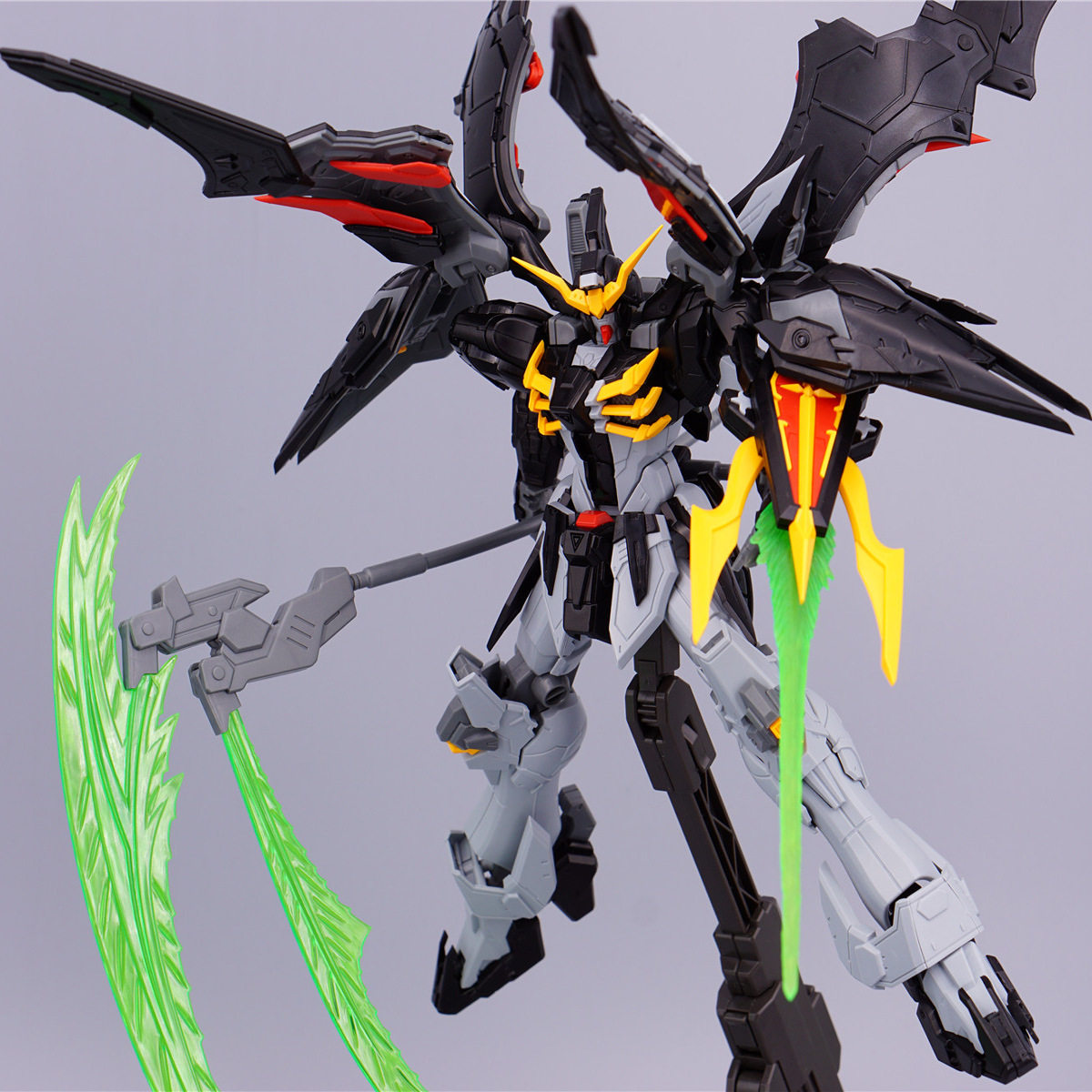 现货 绝版 龙桃子MG 1/100魔改TV死神 带水贴透明特效件 拼装模型
