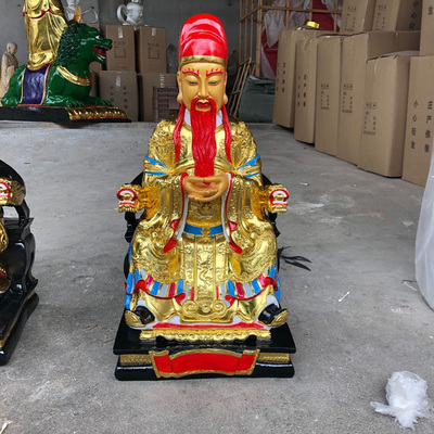 厂家直销做工精细树脂火神摆件