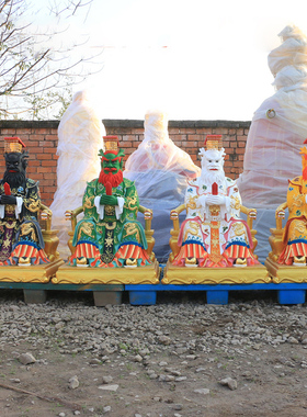 东南西北龙王爷树脂玻璃钢寺庙