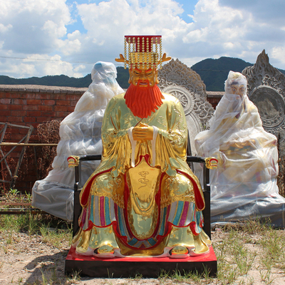 厂家直销树脂玻璃钢龙王爷寺庙像