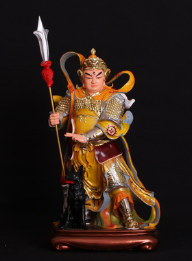 厂家直销树脂二郎神家用供奉摆件