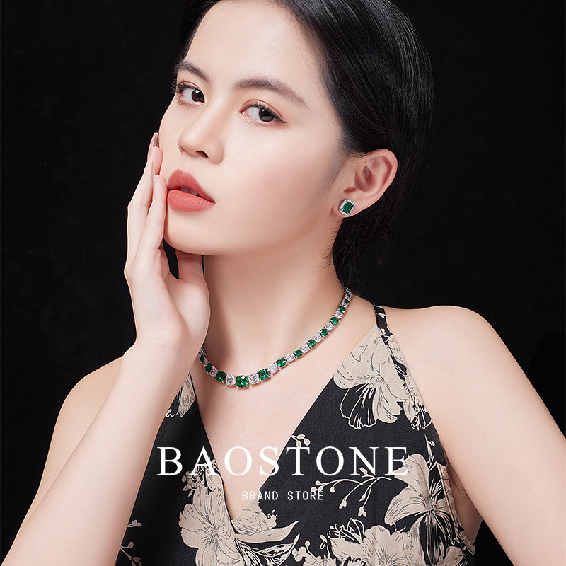 BAOSTONE尼罗河花园项链女轻奢