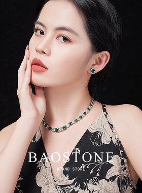 BAOSTONE尼罗河花园项链女轻奢