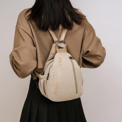 2025品牌时尚新款双肩胸包双背