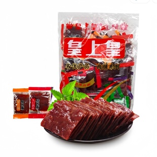 皇上皇什锦猪肉脯500g麻辣猪肉干XO酱黑椒味猪肉铺休即食闲零食品