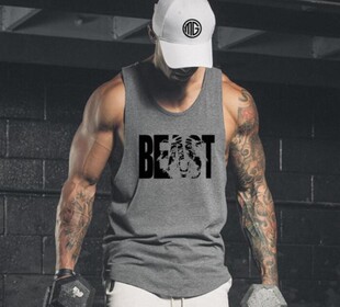 sleeveless shirt men vest men gym vest summer t shirt men