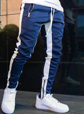 Men Joggers Casual Fitness Tracksuit Trousers Gyms Pants男裤