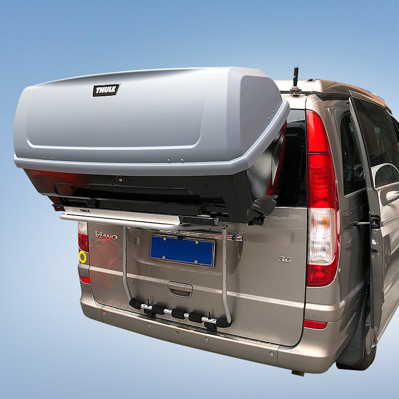 汽车后挂行李箱房车奔驰威霆车尾车架背包衣物储物箱自驾游改装