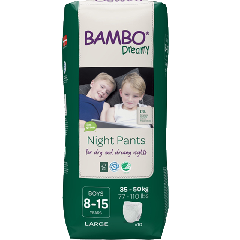 班博（BAMBO）青少年拉拉裤10片（尺寸52*80cm）旅行/卧床男孩