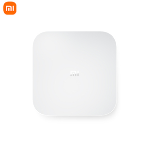 智能网络电视机顶盒 HDR 双频WIFI 小米盒子4S 无线投屏 白色