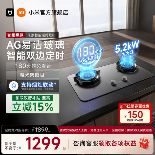 大火力180分双边定时[燃气灶P1]