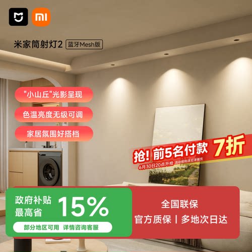小米米家mseh筒灯客厅智能吊顶