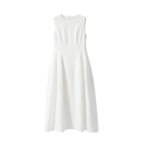 白色连衣裙长款时尚洋气法式茶歇夏风情万种生日高级感艺术感裙子