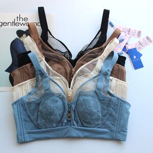 贵夫人新款文胸超薄蕾丝性感小胸ABC内衣大胸显小收副乳胸罩1220