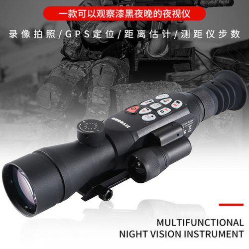 新款DEF-30高清高倍单筒夜视仪可变倍户外打猎红外数码夜视瞄准镜