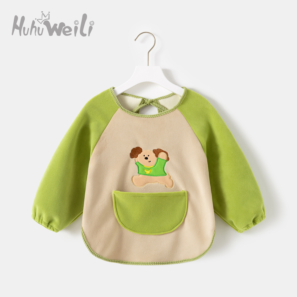 儿童吃饭新款秋冬护衣