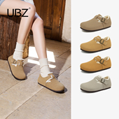 加绒保暖加厚雪地靴博肯毛毛棉鞋 UBZ 新款 女2026年冬季 防水勃肯鞋