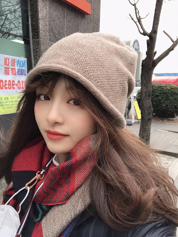 针织帽堆堆女韩国东大门代购时尚韩版新百搭情侣毛线帽青年秋冬季