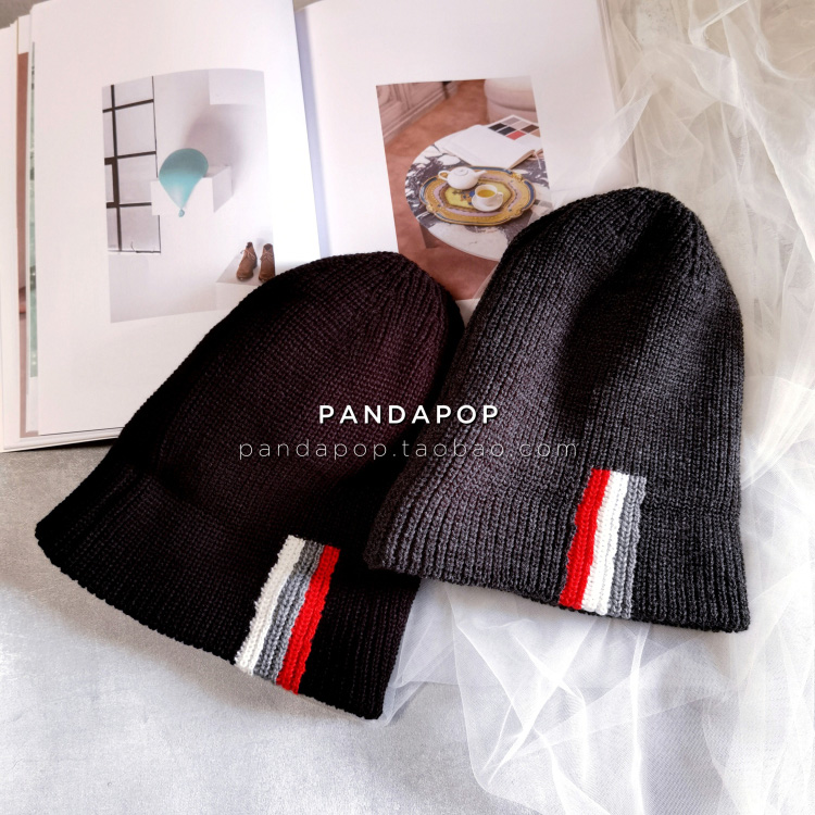 针织韩国欧美秋冬季炸街毛线帽