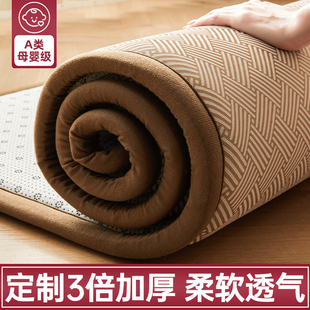 冰丝凉席地垫2025新款 凉感软垫加厚家用夏凉床垫 夏天冰丝席子夏季