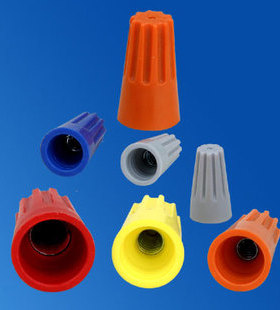 可易压线帽 镙旋式压线帽 P74 黄色 500只包装 0.15元/只