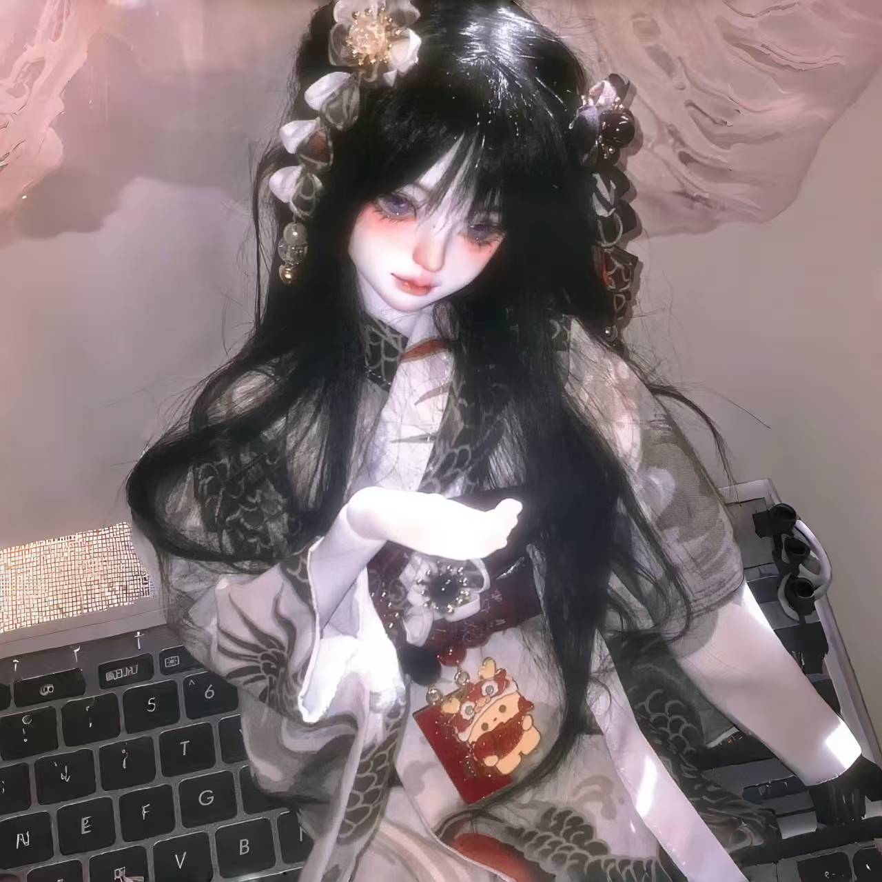 现代制服风格豪华bjd6分娃娃盲盒