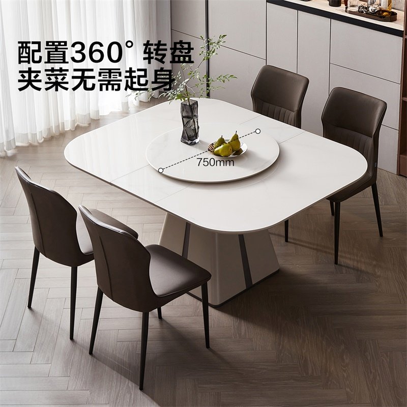 政府补贴全友家居现代简约玻璃餐桌小户型客厅折叠伸缩方桌带转盘,住宅家具,玻璃餐桌,淘宝优惠券,粉丝福利购,淘宝优惠卷