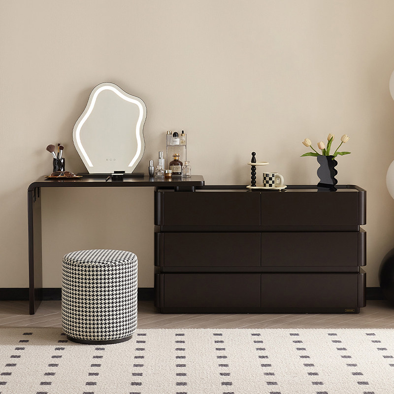 全友家居简约现代转角梳妆台卧室斗柜一体书桌床尾柜化妆桌,住宅家具,梳妆台/桌,淘宝优惠券,粉丝福利购,淘宝优惠卷