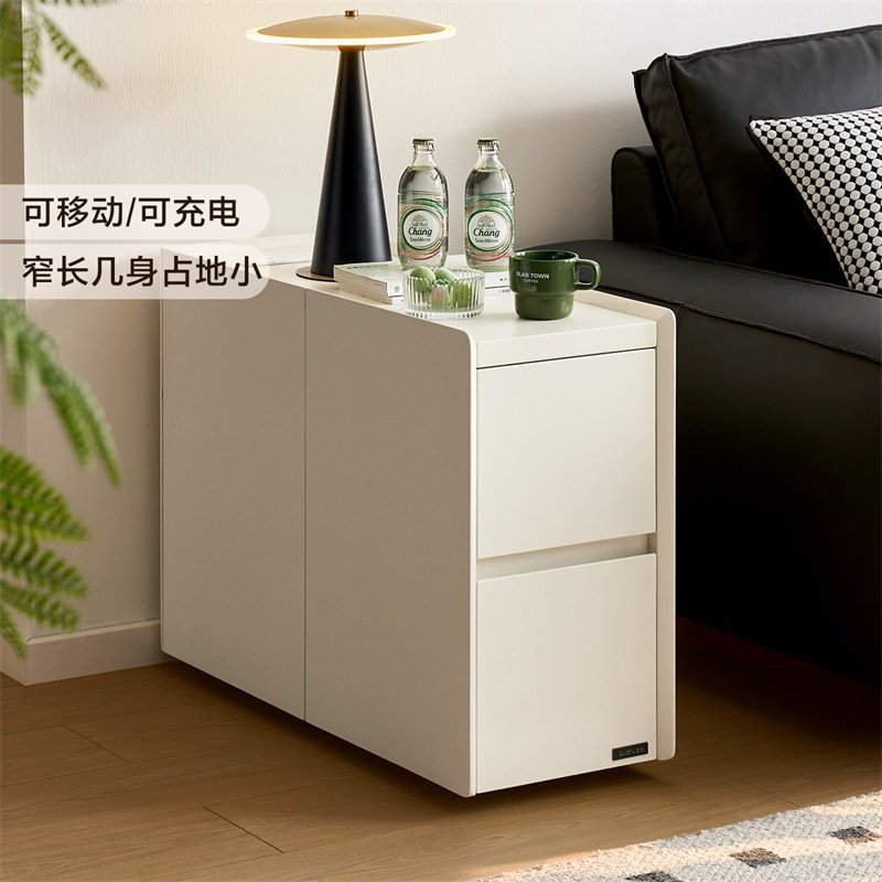 政府补贴全友家居现代简约移动边几小推车奶油风沙发边柜KD,住宅家具,角几/边几,淘宝优惠券,粉丝福利购,淘宝优惠卷
