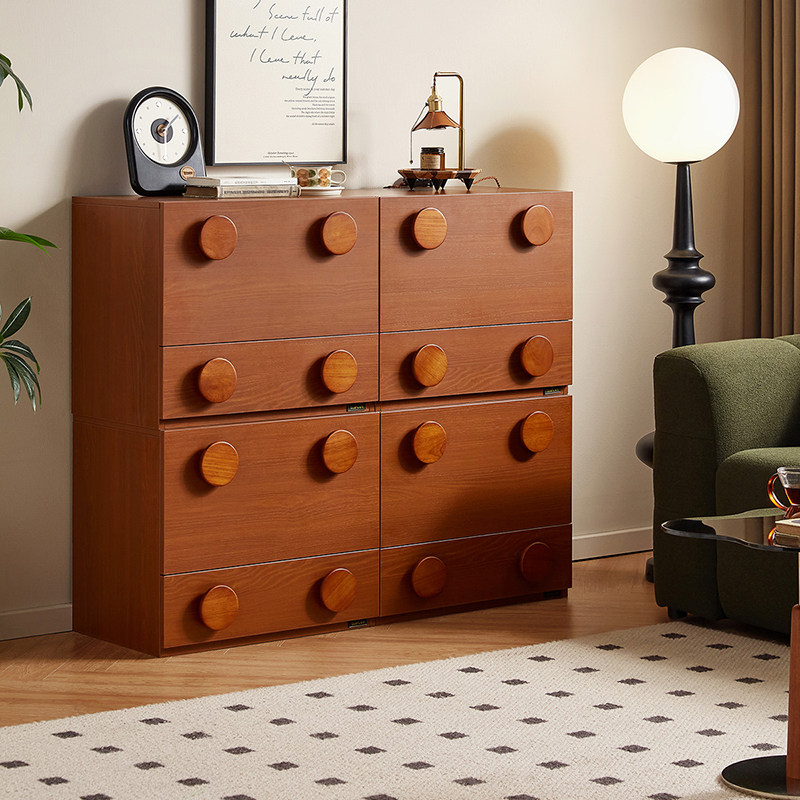 政府补贴全友家居卡门中古风客厅靠墙储物柜卧室床头收纳置物斗柜,住宅家具,斗柜,淘宝优惠券,粉丝福利购,淘宝优惠卷