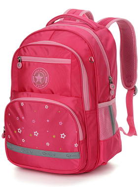 品牌正品厂家发货-祥兴小学生书包减负护脊防泼水26升CS2738
