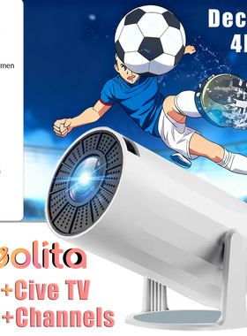 X8 Smart Projector Coolita OS Home Cinema  TV Channels WiFi6