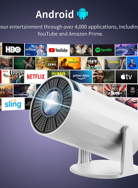 Android Projector  Wifi Smart Home Theater Portable Full HD
