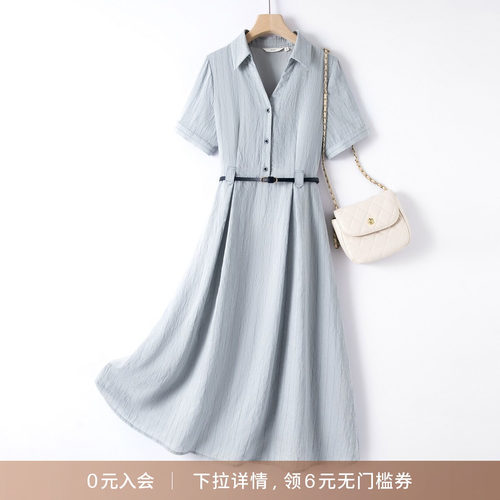 气质时尚宽松连衣裙女