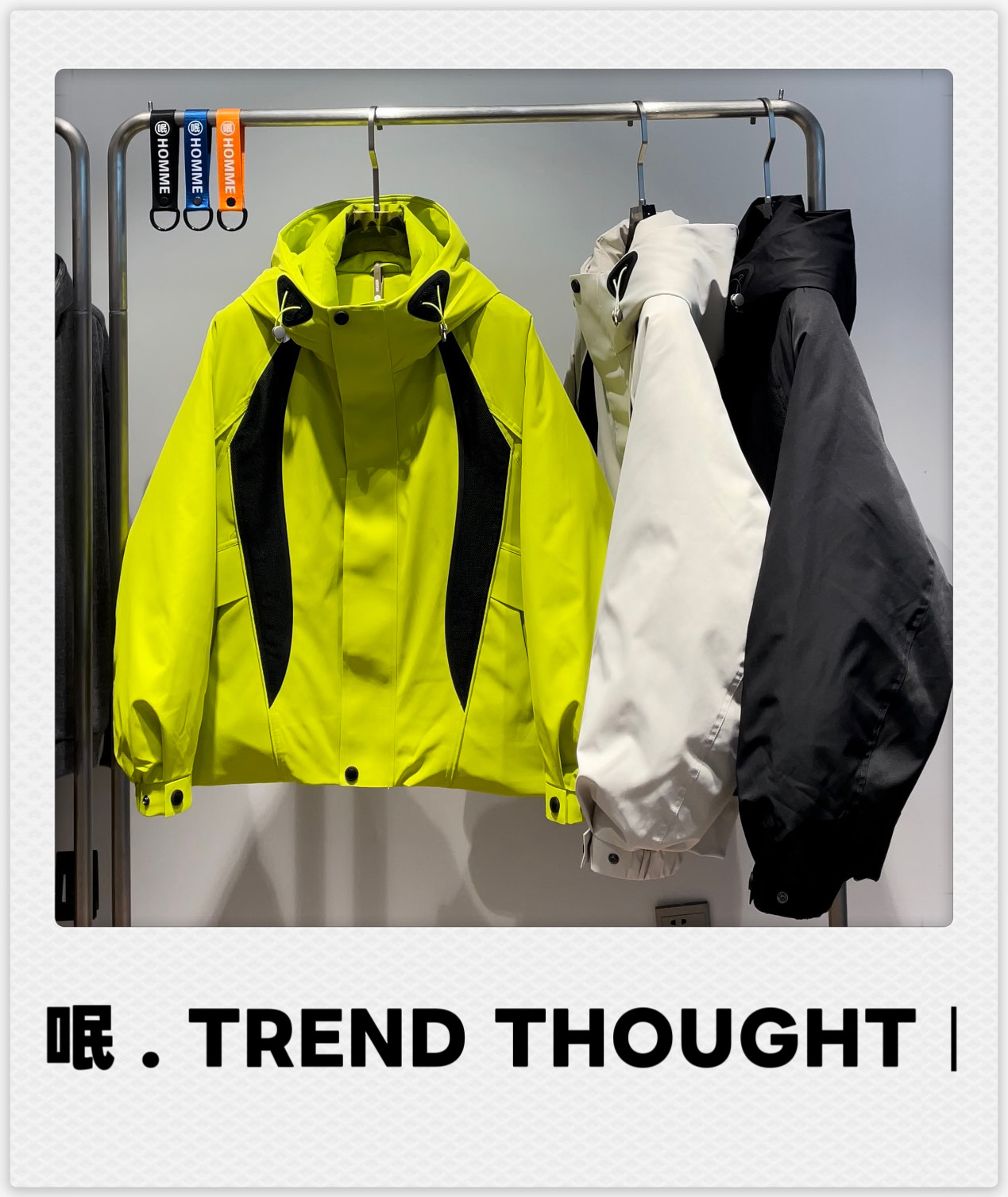 呡 . TREND THOUGHT丨 2025冬季男90%鹅绒冲锋衣运动户外羽绒服