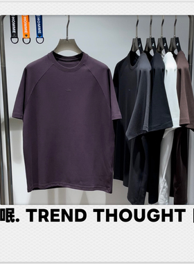 呡. TREND THOUGHT丨 JF圆领套头T恤