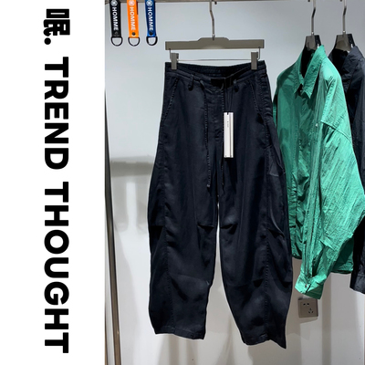 呡. TREND THOUGHT丨JIUJIN 亚麻裤