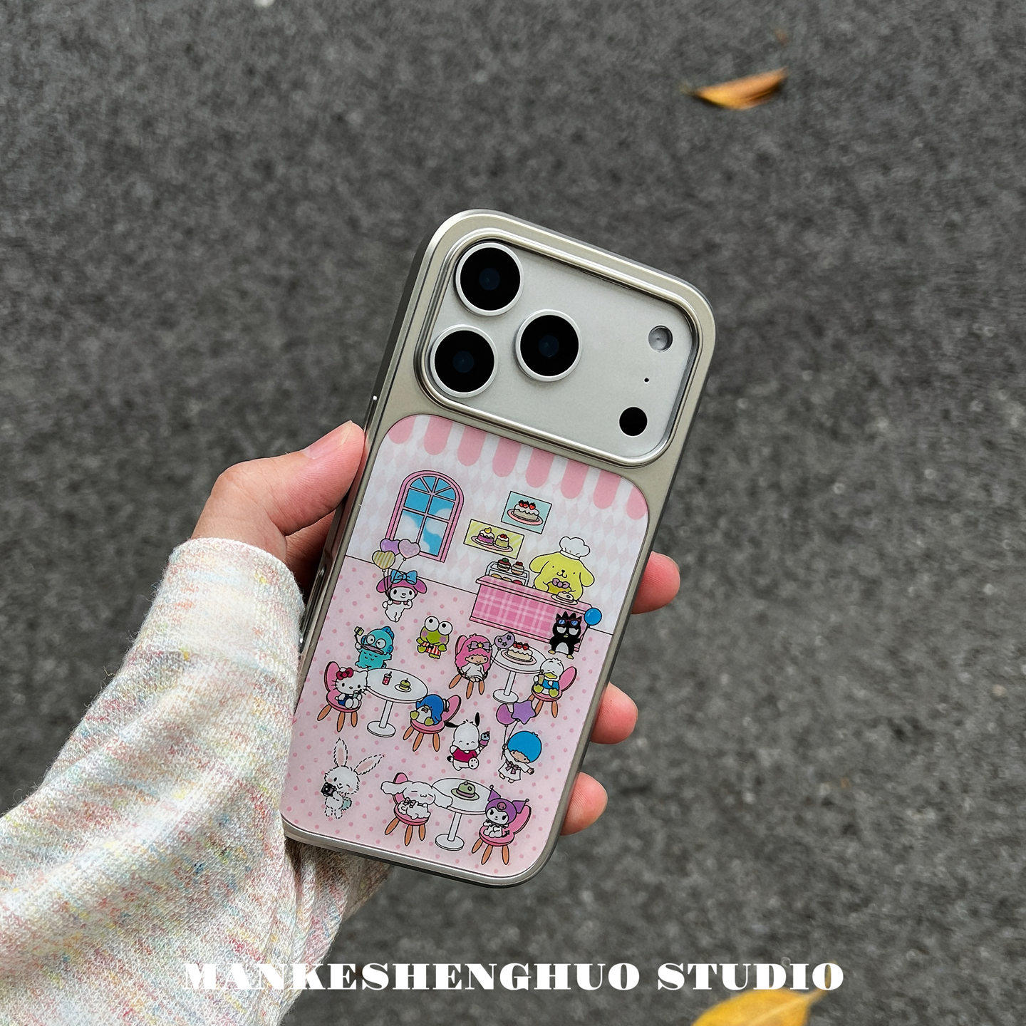 ins风日韩少女心粉色可爱甜美卡通三丽鸥苹果17手机壳适用iPhone16promax超火巨好看15pro网红新款14全