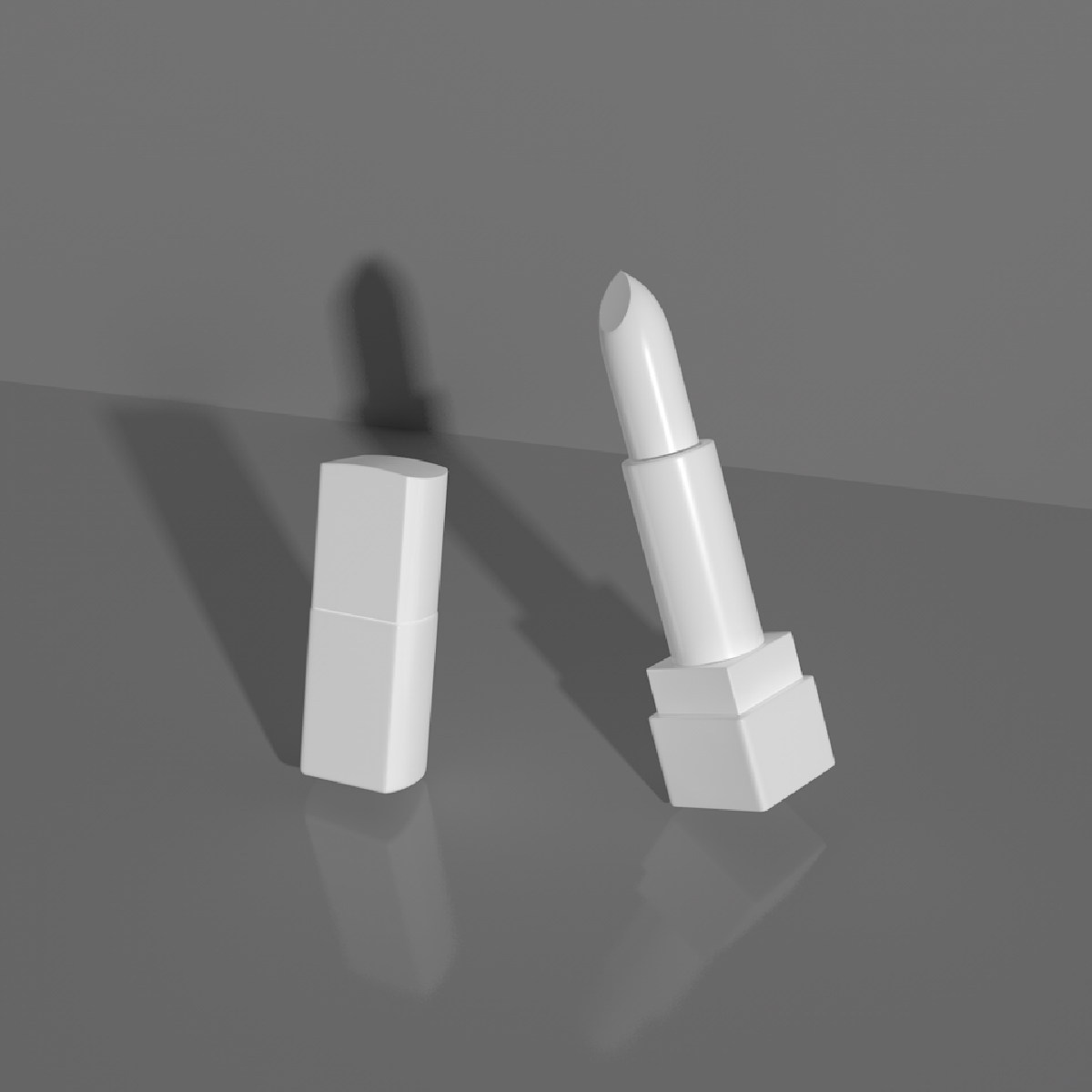 口红模型三维模型3D模型C4D口红模型定制243