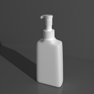 扁瓶子模型三维模型定制建模3D模型定制534