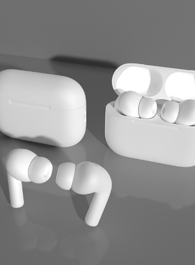 耳机模型三维模型建模定制耳机电子耳机仓C4D模型194