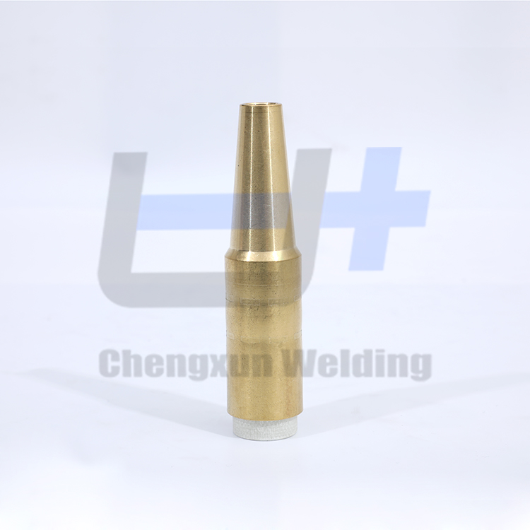 适用于伯纳德300A400A米勒焊枪喷嘴保护套打底焊锥形喷嘴4395A