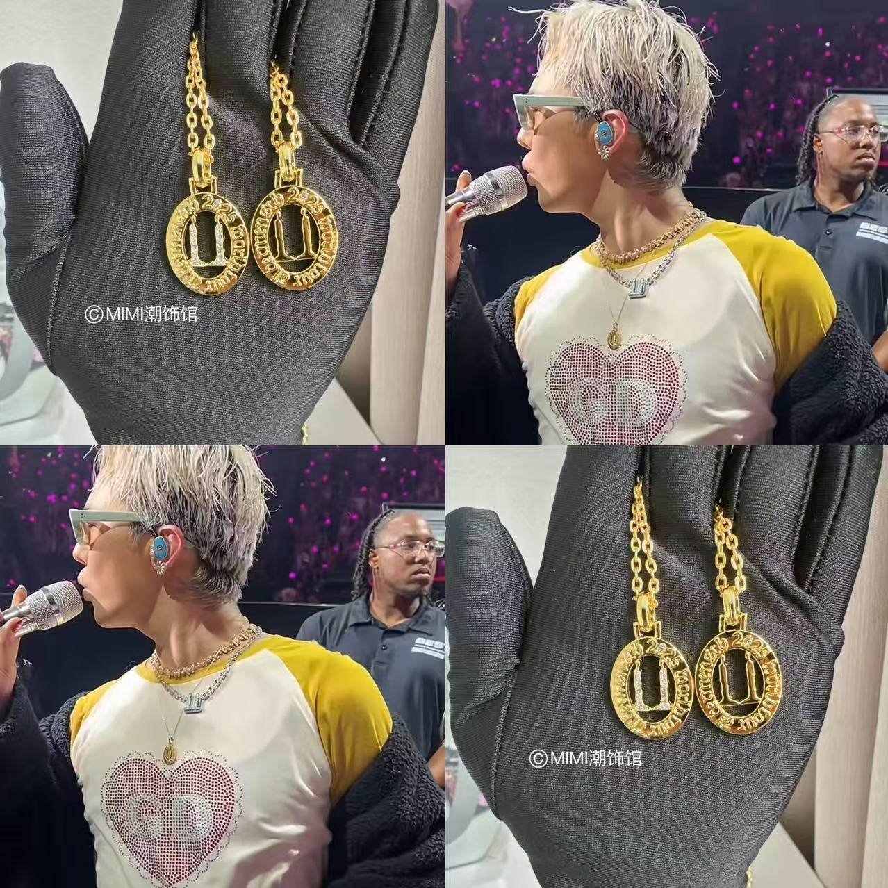 权志龙同款双人项链精致高品质