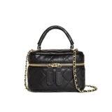 Сумка на одно плечо, маленькая цепь, портативная небольшая сумка, из натуральной кожи, на цепочке