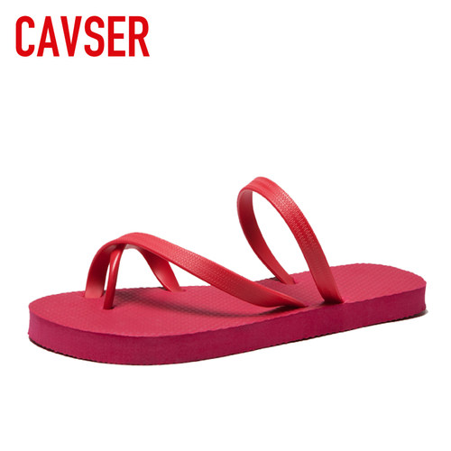 CAVSER欧美风女式套趾拖鞋沙滩