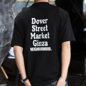 NBHD重磅280克印花短袖 t恤男女潮牌宽松休闲情侣潮牌短袖 夏