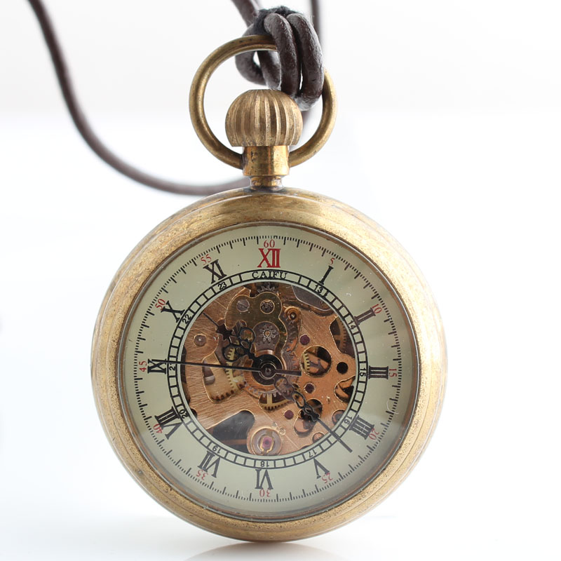 小号全铜机械怀表复古真铜古董男女士挂表链表自动欧美罗马手表在类目 手表, 怀表中 - 来自Buy2taobao.com提供专业的淘宝代购服务