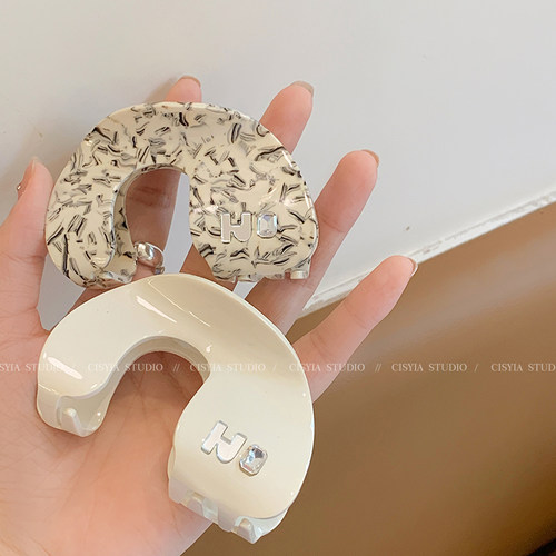 U型醋酸抓夹女发夹后脑勺发抓